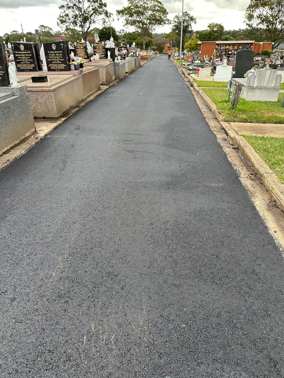 Liverpool Cemetery Roadworks